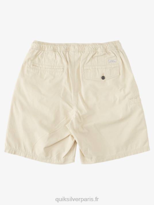 Hommes Quiksilver short waterman last light élastiqué 19 D6PT255 riz brun