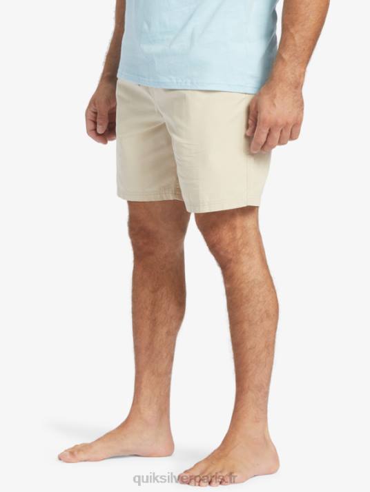 Hommes Quiksilver short waterman last light élastiqué 19 D6PT255 riz brun