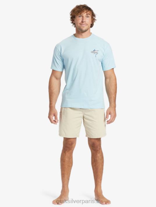 Hommes Quiksilver short waterman last light élastiqué 19 D6PT255 riz brun