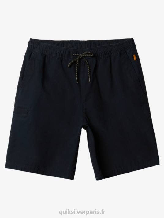 Hommes Quiksilver short waterman last light élastiqué 19 D6PT256 noir