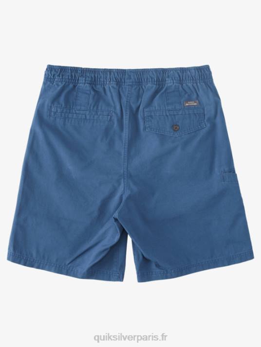 Hommes Quiksilver short waterman last light élastiqué 19 D6PT257 enseigne bleue