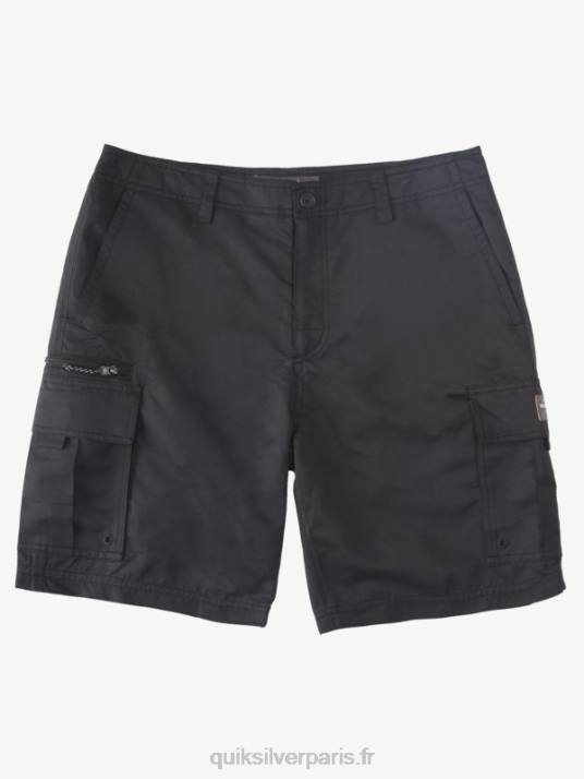 Hommes Quiksilver short waterman maldive atoll cargo 20 D6PT785 noir