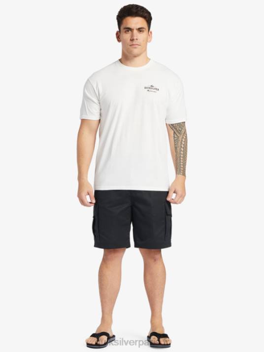 Hommes Quiksilver short waterman maldive atoll cargo 20 D6PT785 noir