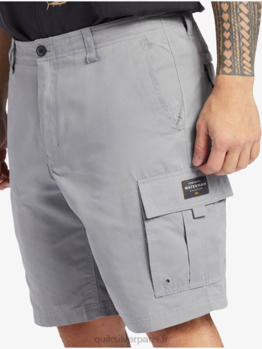Hommes Quiksilver short waterman maldive atoll cargo 20 D6PT788 Peau de requin