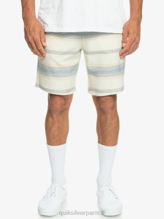 Hommes Quiksilver super short de survêtement otway D6PT330 rayure Otway de la mer de Béring