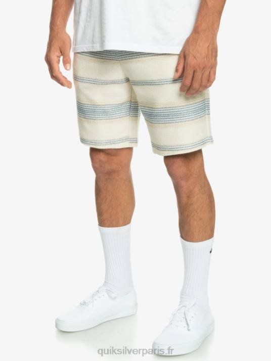Hommes Quiksilver super short de survêtement otway D6PT330 rayure Otway de la mer de Béring