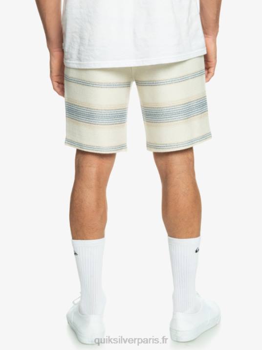 Hommes Quiksilver super short de survêtement otway D6PT330 rayure Otway de la mer de Béring
