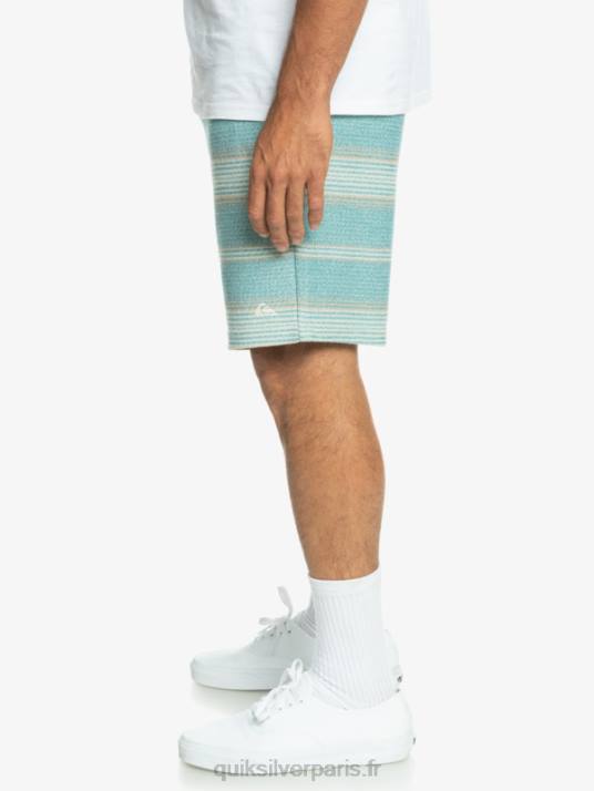Hommes Quiksilver super short de survêtement otway D6PT331 rayure otway bleu bretagne