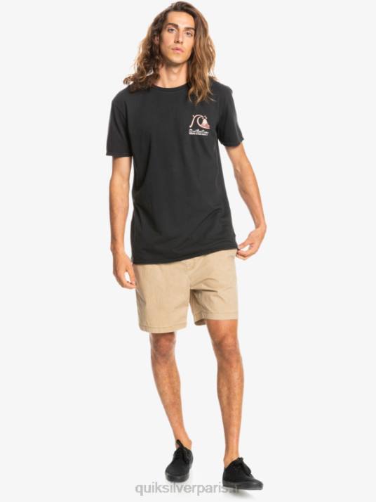 Hommes Quiksilver taxer 17 short taille élastique D6PT1376 plage