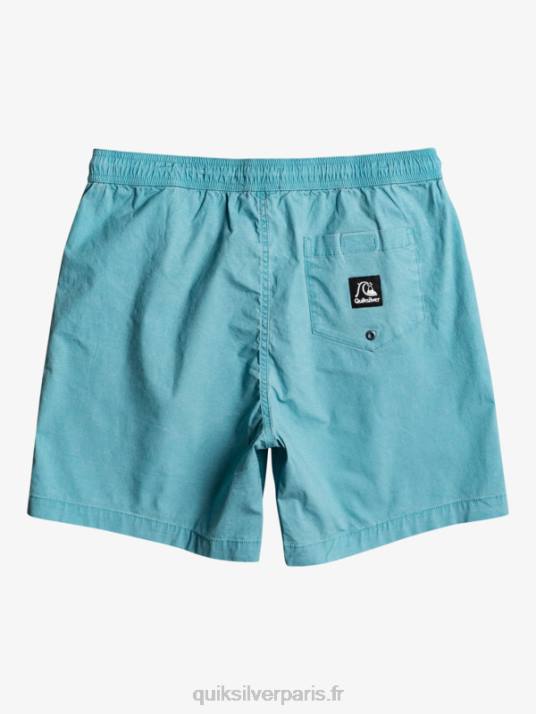 Hommes Quiksilver taxer 17 short taille élastique D6PT1378 bleu delphinium