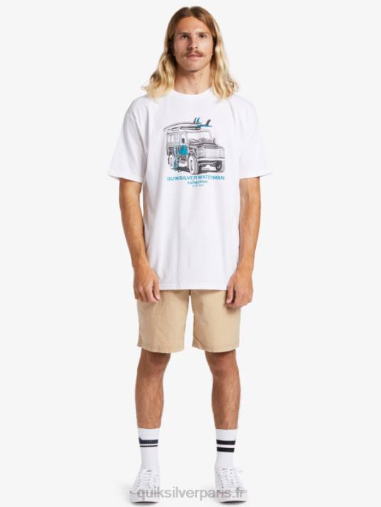 Hommes Quiksilver waterman après le short de surf D6PT1578 encens