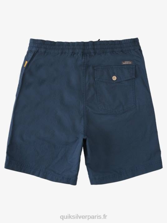 Hommes Quiksilver waterman après le short de surf D6PT1580 La marine de minuit