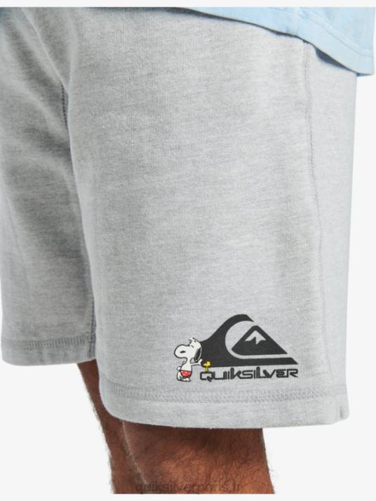Hommes Quiksilver x Peanuts short des légendes locales D6PT1882 bruyère athlétique