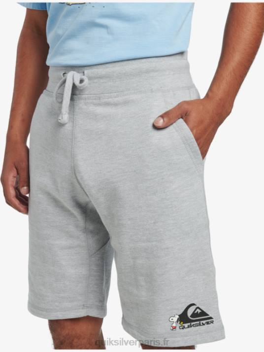 Hommes Quiksilver x Peanuts short des légendes locales D6PT1882 bruyère athlétique