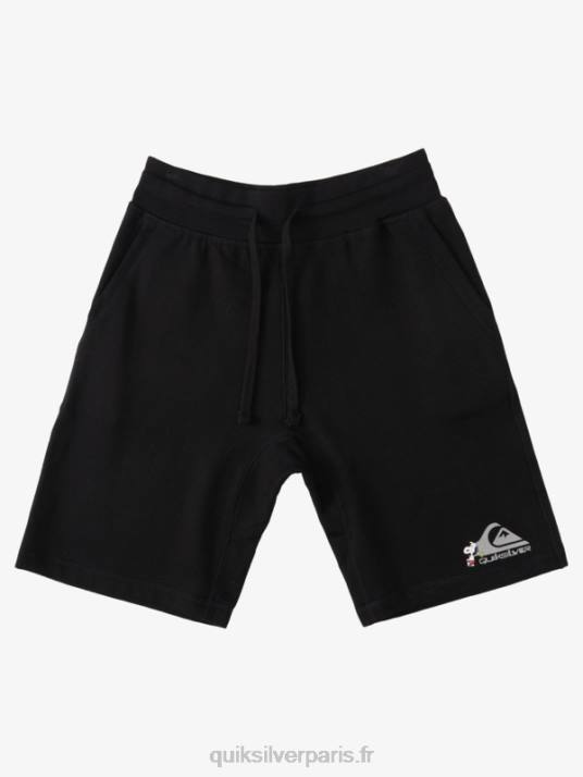 Hommes Quiksilver x Peanuts short des légendes locales D6PT1883 noir