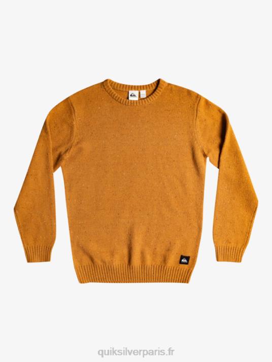 Hommes Quiksilver chandail neppy D6PT1826 cassonade