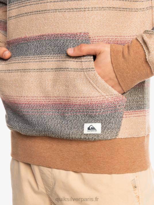Hommes Quiksilver grand sweat à capuche otway D6PT1244 feuille de vigne