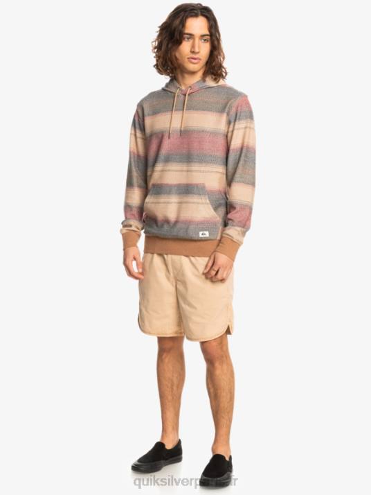 Hommes Quiksilver grand sweat à capuche otway D6PT1244 feuille de vigne