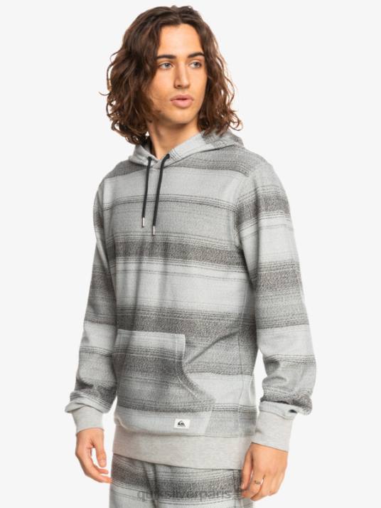Hommes Quiksilver grand sweat à capuche otway D6PT1245 grand otway noir