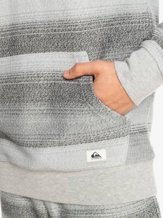 Hommes Quiksilver grand sweat à capuche otway D6PT1245 grand otway noir