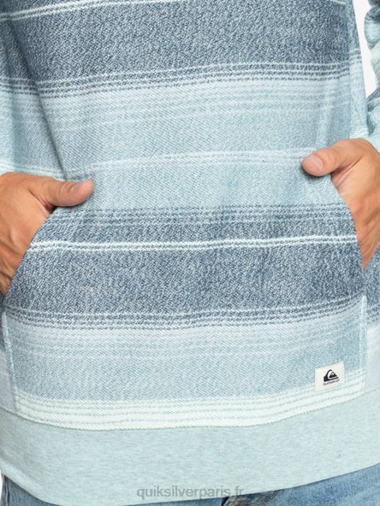 Hommes Quiksilver grand sweat à capuche otway D6PT1246 bleu provençal grand otway