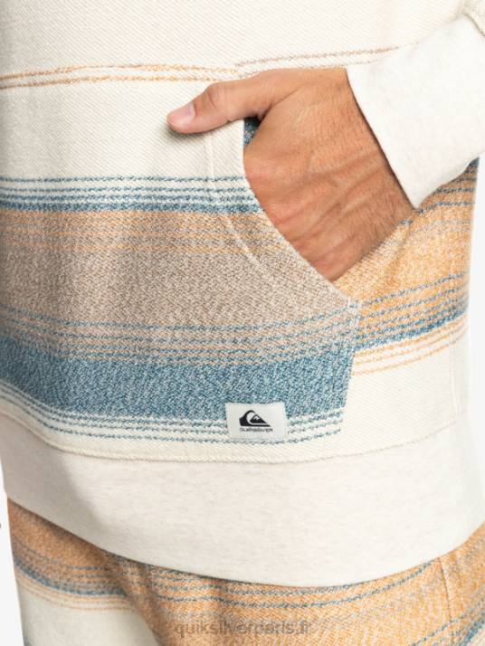 Hommes Quiksilver grand sweat à capuche otway D6PT1247 cassonade super otway
