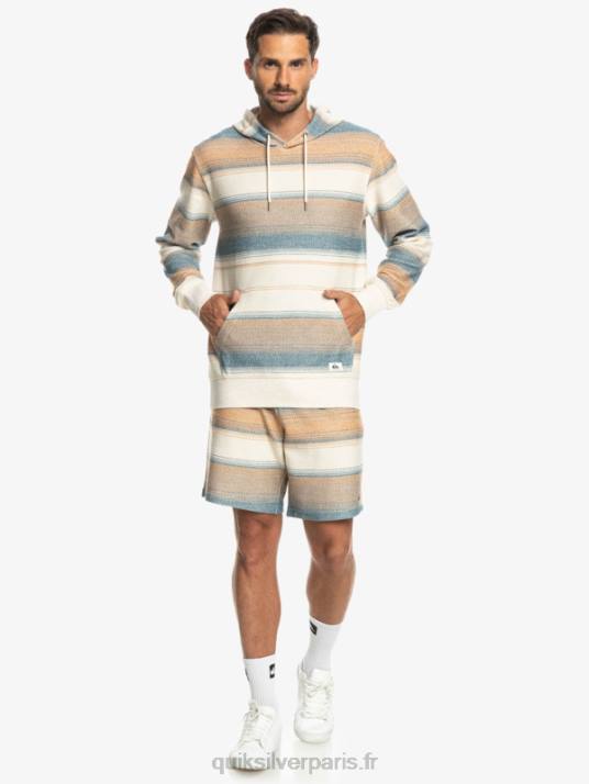 Hommes Quiksilver grand sweat à capuche otway D6PT1247 cassonade super otway