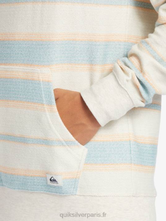 Hommes Quiksilver grand sweat à capuche otway D6PT579 camée bleu grand otway