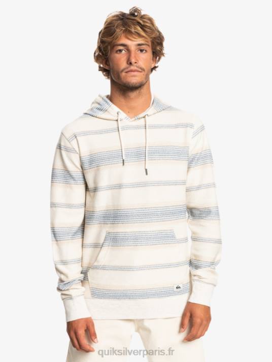 Hommes Quiksilver grand sweat à capuche otway D6PT582 rayure Otway de la mer de Béring