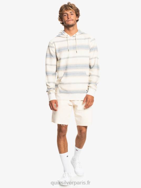 Hommes Quiksilver grand sweat à capuche otway D6PT582 rayure Otway de la mer de Béring