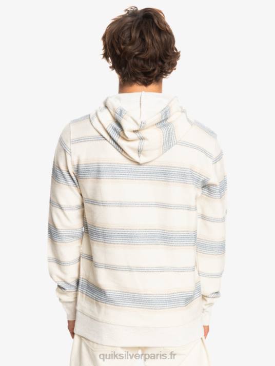 Hommes Quiksilver grand sweat à capuche otway D6PT582 rayure Otway de la mer de Béring