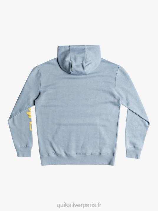 Hommes Quiksilver haut en molleton à capuche avec logo omni D6PT1090 noir