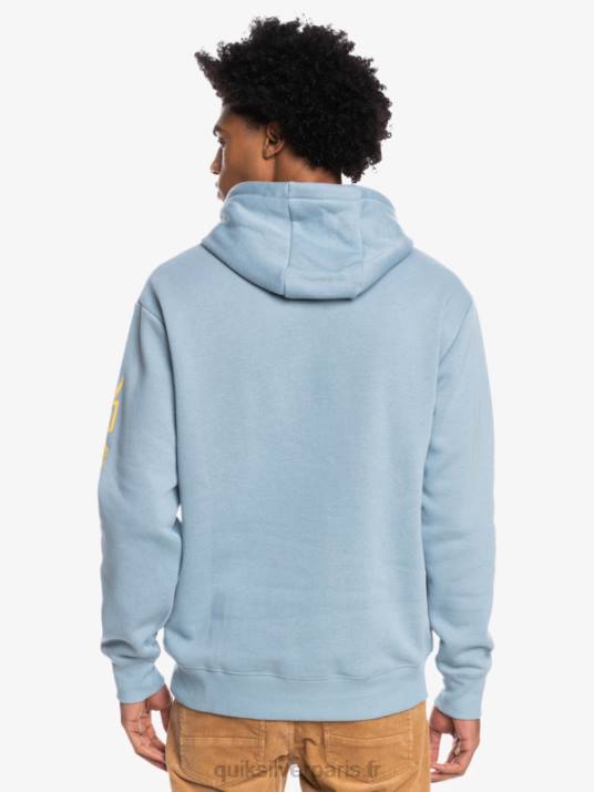 Hommes Quiksilver haut en molleton à capuche avec logo omni D6PT1090 noir
