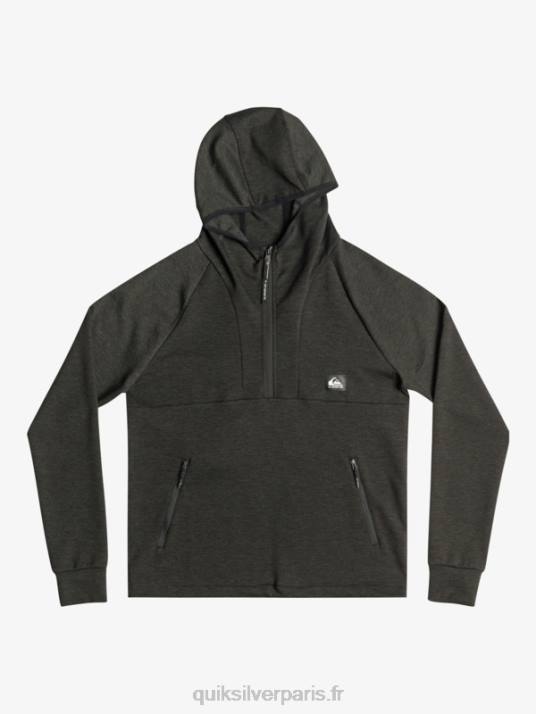 Hommes Quiksilver pull à capuche D6PT1028 bruyère fantôme