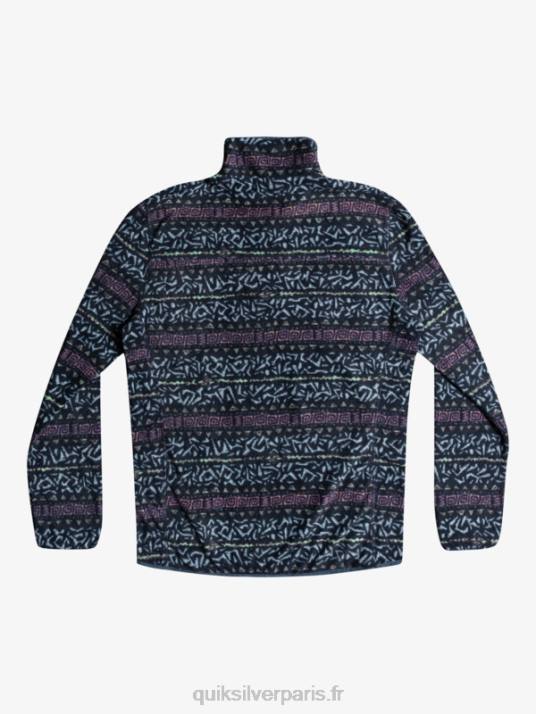 Hommes Quiksilver pull molletonné aker D6PT1878 canal nordique d\'orchidée poussiéreuse