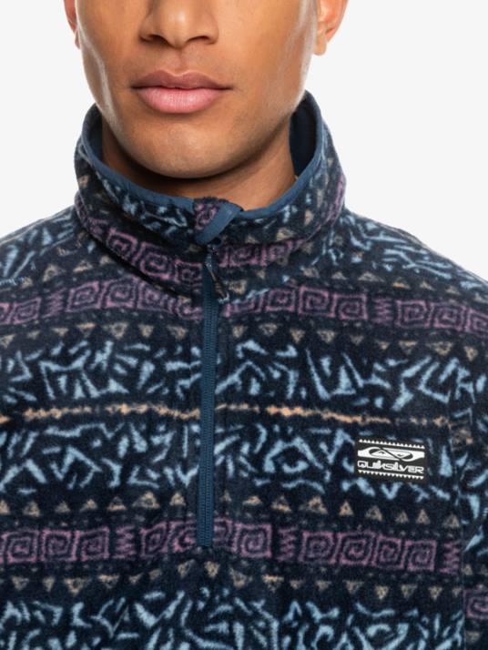 Hommes Quiksilver pull molletonné aker D6PT1878 canal nordique d\'orchidée poussiéreuse