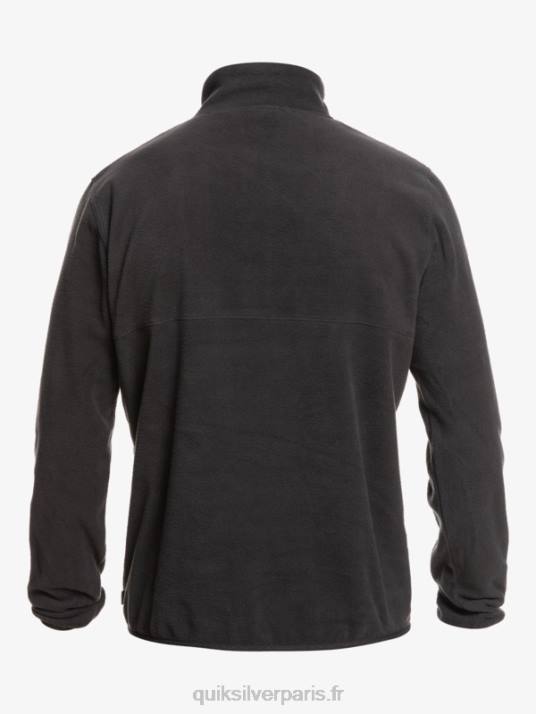 Hommes Quiksilver pull polaire no destination snap D6PT1040 fantôme