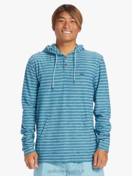 Hommes Quiksilver sweat à capuche carlton D6PT743 bande camée carlton
