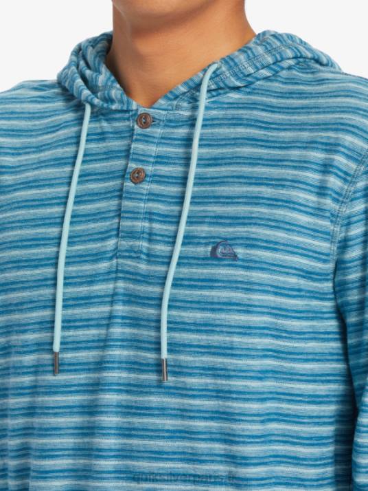 Hommes Quiksilver sweat à capuche carlton D6PT743 bande camée carlton