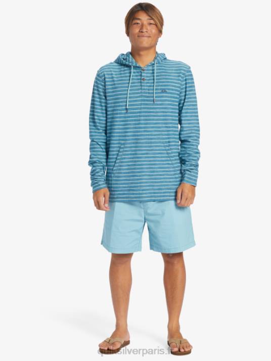 Hommes Quiksilver sweat à capuche carlton D6PT743 bande camée carlton