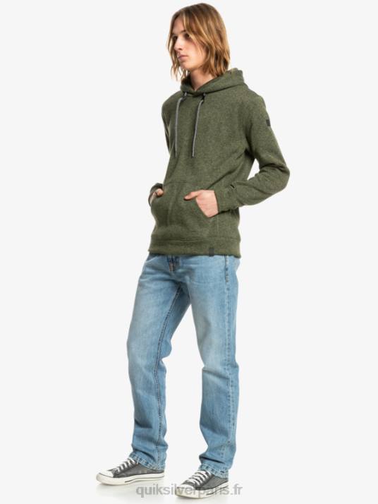 Hommes Quiksilver sweat à capuche keller D6PT1713 trèfle à quatre feuilles