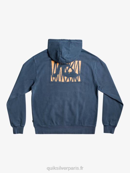 Hommes Quiksilver sweat à capuche néon D6PT1355 mer de Béring
