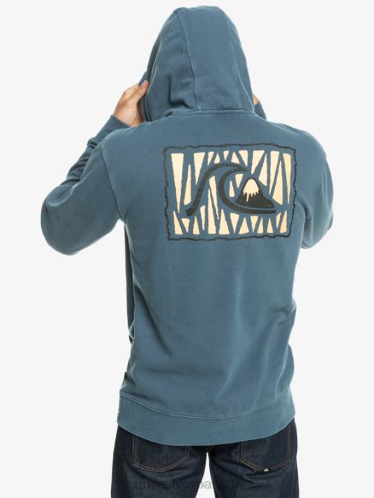Hommes Quiksilver sweat à capuche néon D6PT1355 mer de Béring