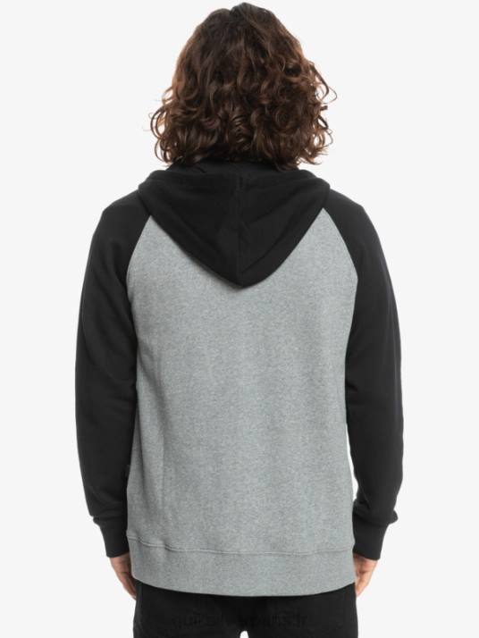 Hommes Quiksilver sweat à capuche zippé Essentials D6PT1513 blazer marine/lgh