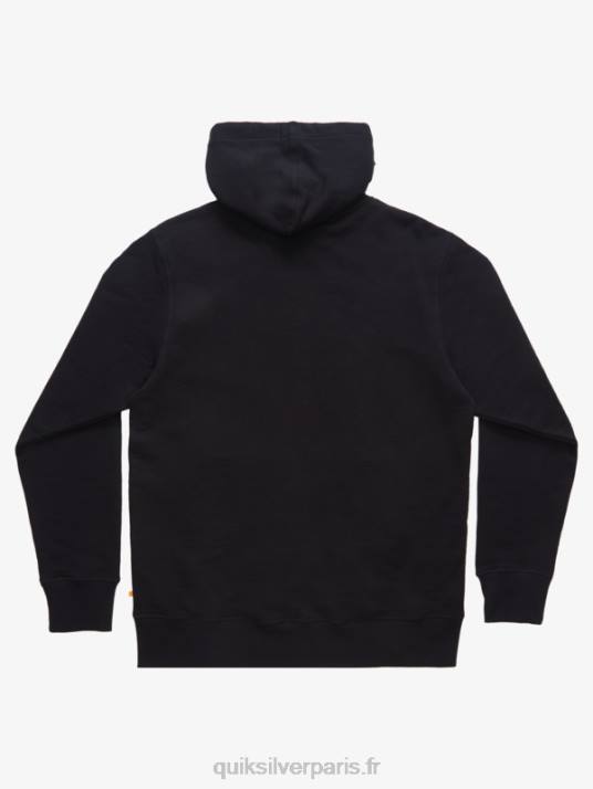 Hommes Quiksilver sweat à capuche zippé waterman after surf D6PT1420 noir