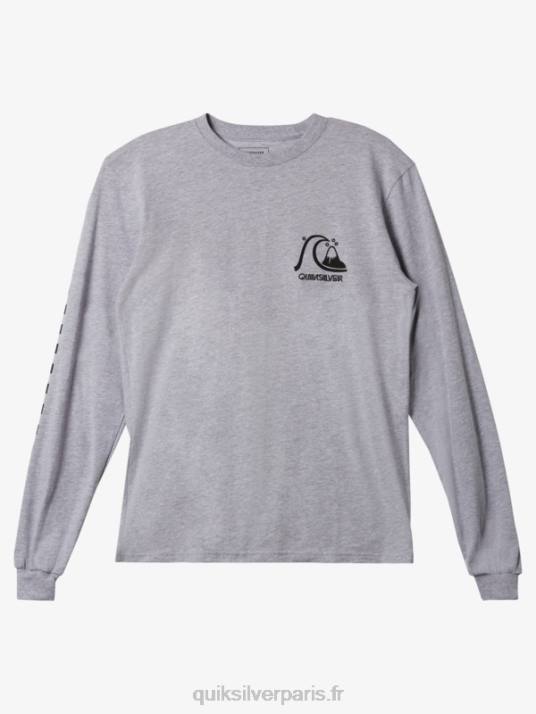 Hommes Quiksilver le t-shirt ls original D6PT1000 bruyère athlétique