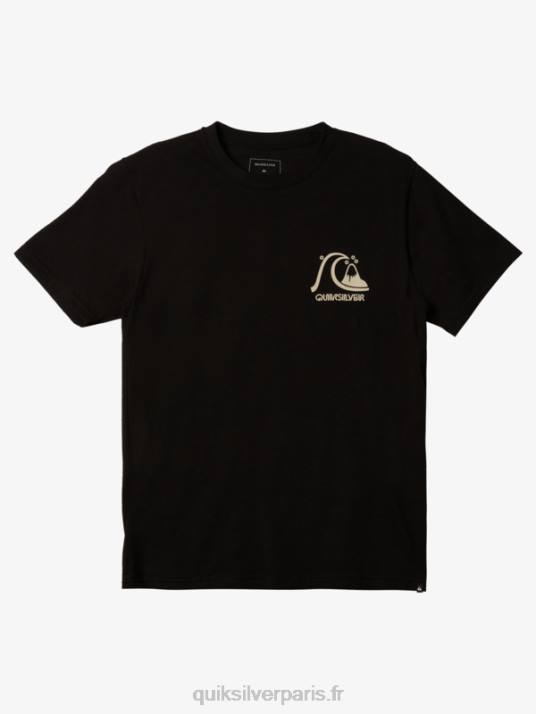 Hommes Quiksilver le tee-shirt original D6PT1066 noir