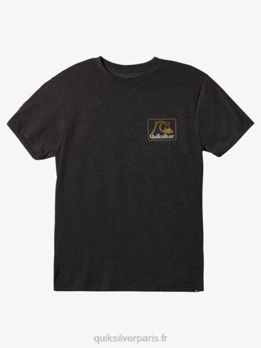 Hommes Quiksilver t-shirt carré biz mod D6PT1189 bruyère anthracite
