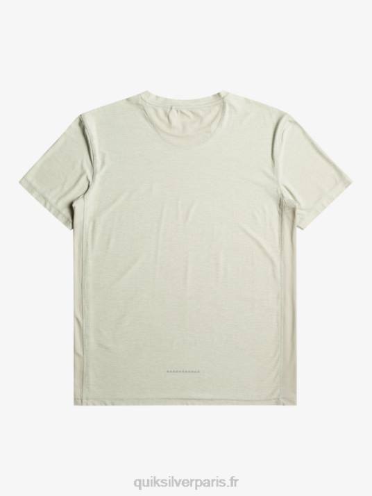 Hommes Quiksilver t-shirt de coureur de côte D6PT1329 gris violet chiné
