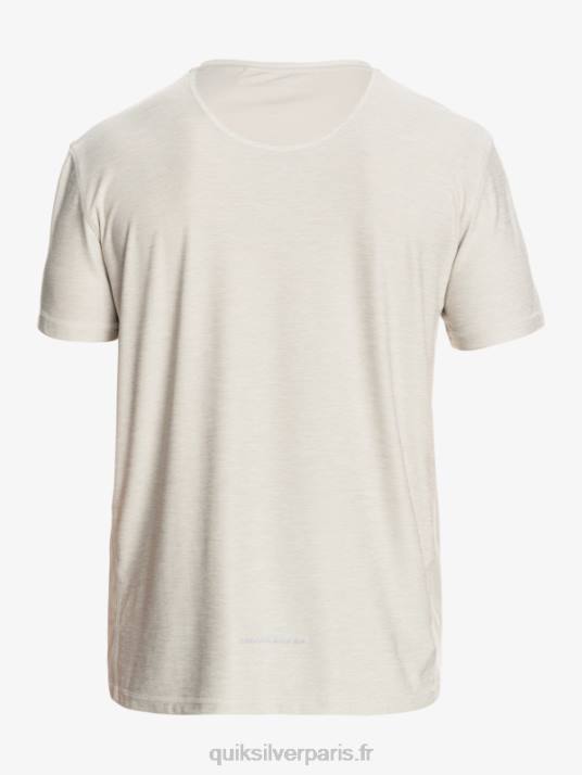 Hommes Quiksilver t-shirt de coureur de côte D6PT1329 gris violet chiné